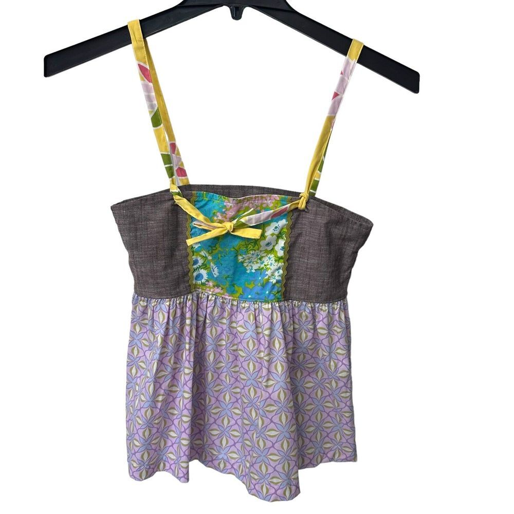 Matilda Jane Clothing Girls Size 10 Hammond Bay Violet + Ellie Ellie Halter Top
